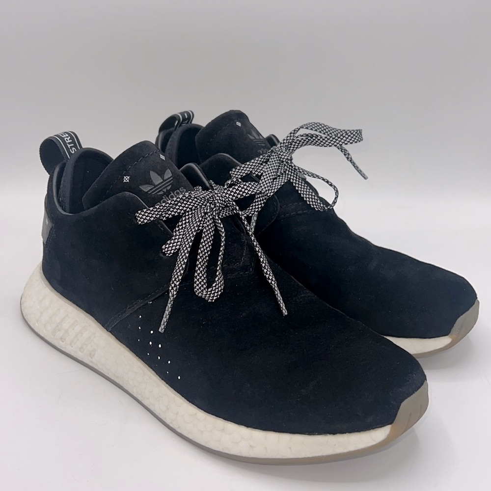 Adidas NMD CS2 “Suede Black”, released 2017, size 10, no box, lightly worn
